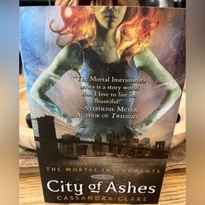 Mortal Instruments Book of Ashes City of Bones Book Two Novel fantasy paranormal